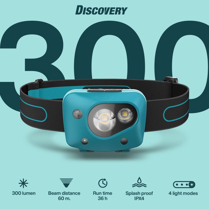 GP CH44 Discovery pannlampa 300LM
