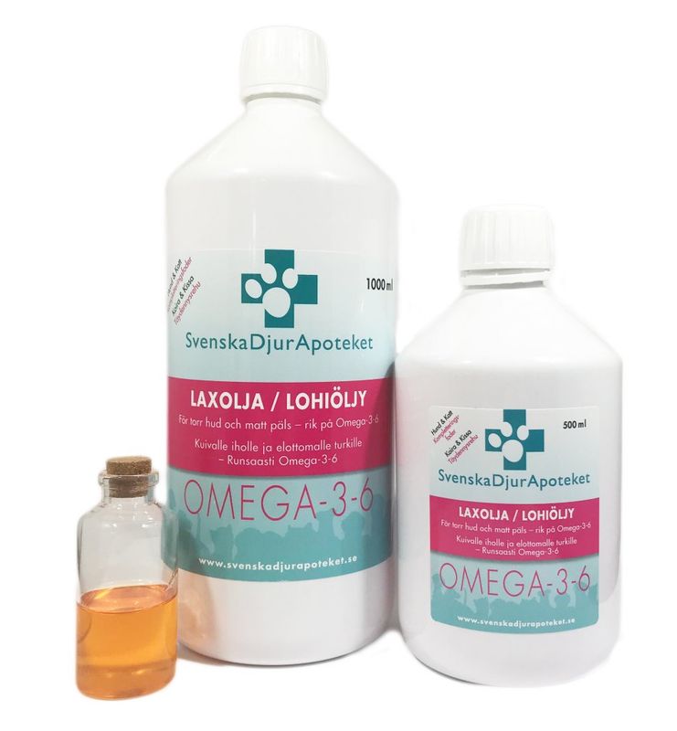SVENSKA DJURAPOTEKET - Laxolja OMEGA 3-6