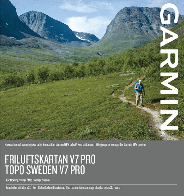 GARMIN - Friluftskartan TOPO Sweden v7 PRO
